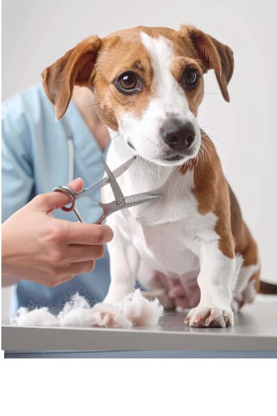 Professional grooming detail work